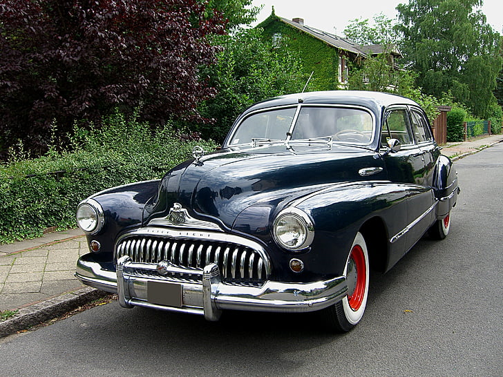 Auto, αμερικανικό αυτοκίνητο, Buick οκτώ, έτος 1947