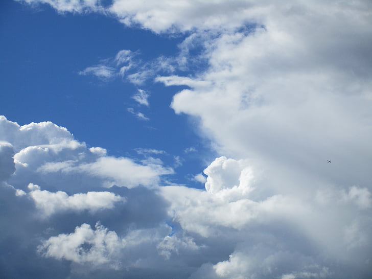 nori, Cloudscape, vremea, cer, atmosfera, Cumulus