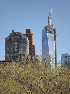 grad, neboder, arhitektura, zgrada, gradnja, u centru grada, Sjedinjene Države