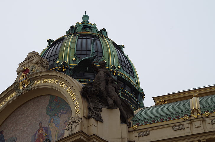 Praga, los detalles de la, casco antiguo, Monumento, histórico, antiguo