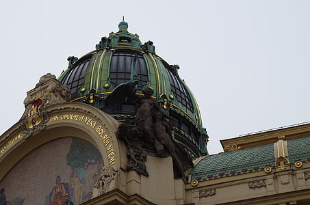 Praga, podrobnosti o na, staro mestno jedro, spomenik, zgodovinski, stari