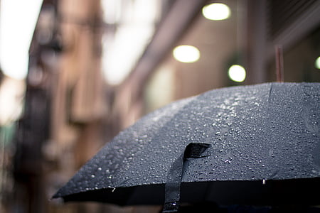 βροχή, των βροχών, ομπρέλα, καιρικές συνθήκες
