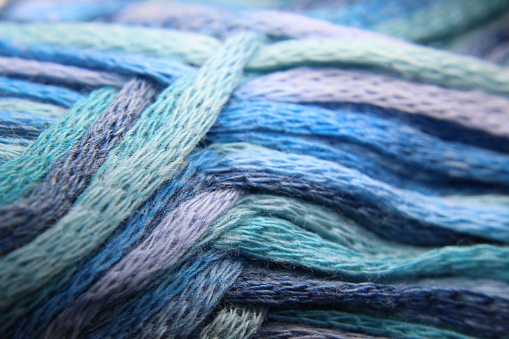 wool, bändchengarn, hand labor, knit, crochet, thread, hobby