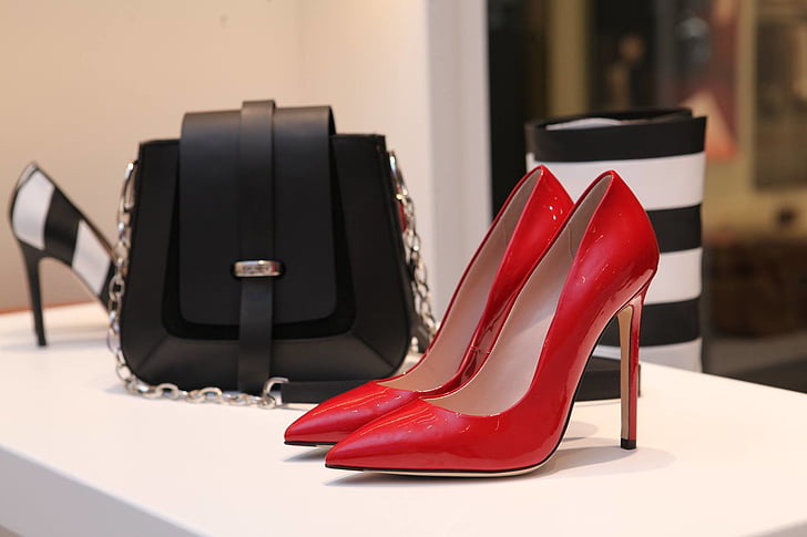 taška, Boutique, obchodní, moderní, elegantní, móda, obuv