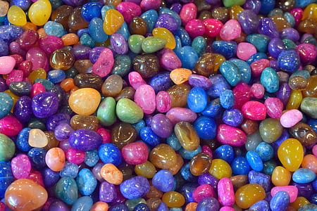 värikkäitä kiviä, kivet, tausta, taustaa, kiiltävä, Luonto, väri