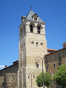 Leon, San isidoro, monument, tårnet, arkitektur, tempelet, klokketårnet