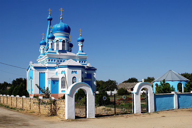 Ukraina, stačiatikių, bažnyčia, vojkove, Krymo