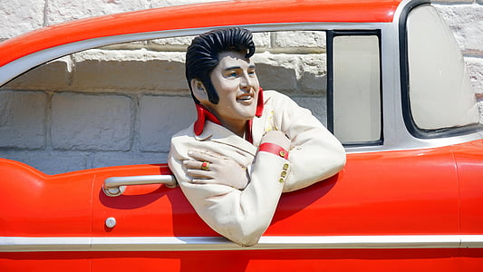 Automobile, Automotive, Bel air, bil, Elvis presley, underholdning, guitarist