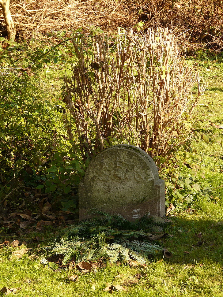 grave, tombstone, stone, mourning, funeral