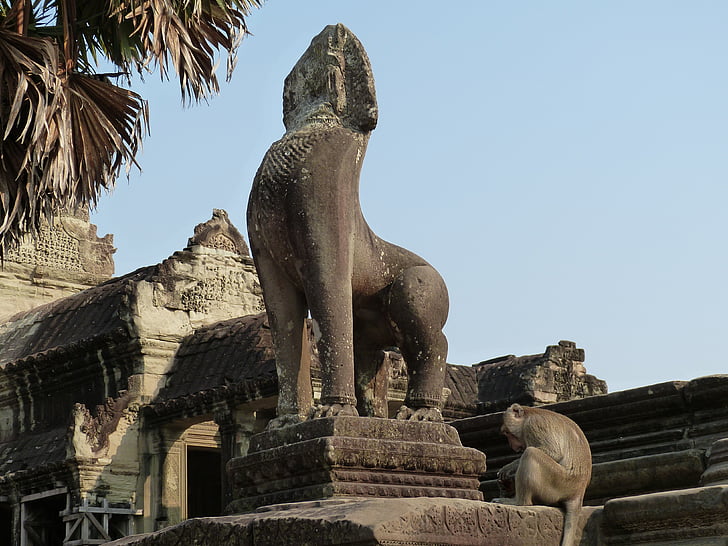 Angkor, Angkor wat, Kambodža, chrám, Ázia, chrámový komplex, historicky