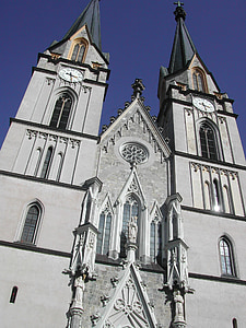 Kościół, Admont, Austria, pióro