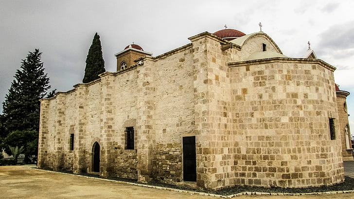 Chypre, Athienou, Panagia, Église, vieux, orthodoxe, religion