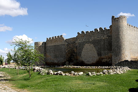 wall, medieval, villa book, stone, architecture, fortress, history