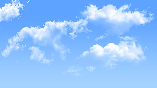 sky, background, nature, blue, clouds, blue sky, climate