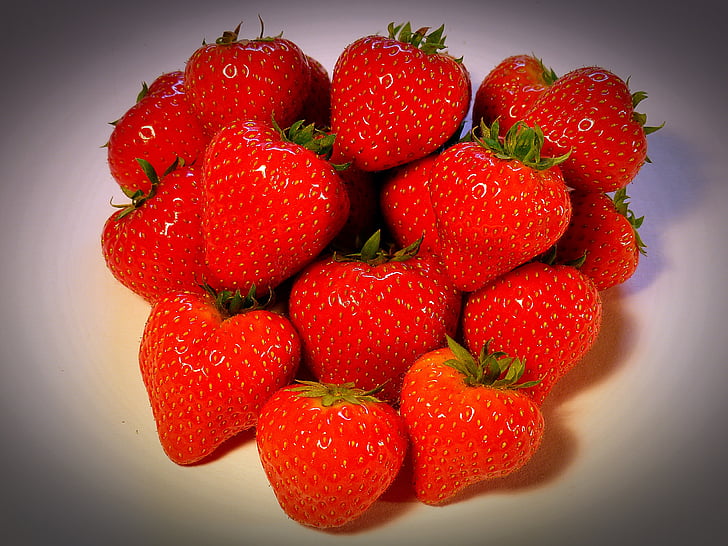 ягоди, плодове, плодове, червен, Сладко, вкусни, се възползват от