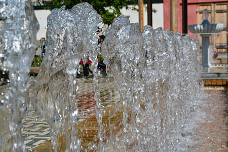 water, fontein, waterspelen, Bubble, NAT