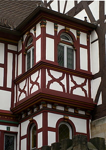 truss, fachwerkhaus, home, building, architecture, historically, maintained