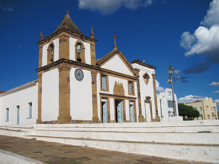 Oeiras, Piauí, severovýchod, Brazílie, kostel, náboženství