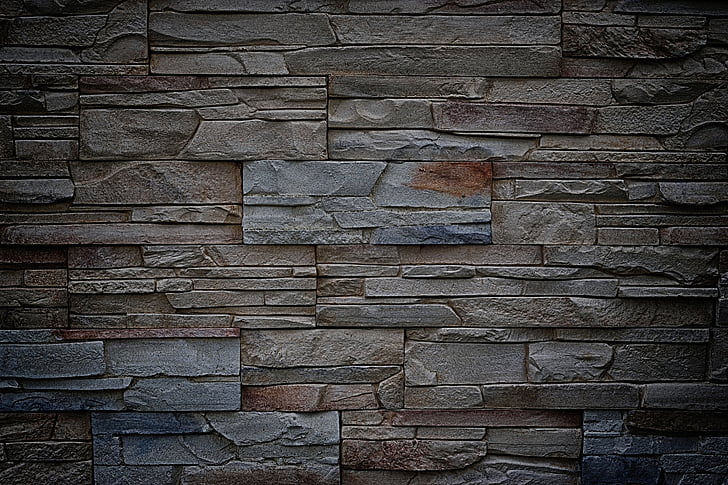 parete, mattone, pietra, Priorità bassa, trama, parete di pietra, pietre