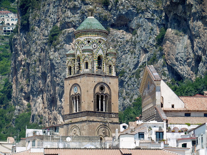 mountain, church, italy, architecture, europe, famous Place, history