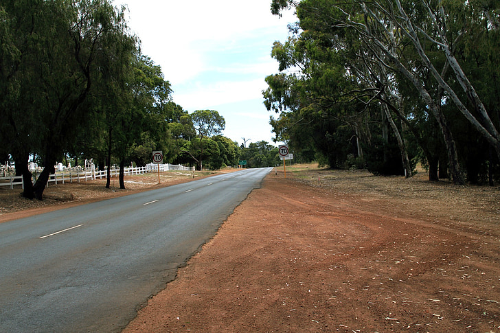 country road, highway, australia, south west, manjimup