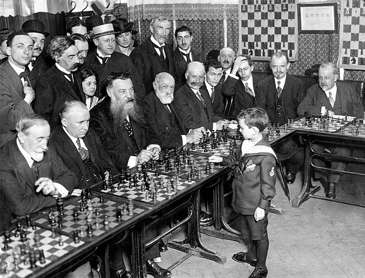 šah, šahovski turnir, prvenstvo v šahu, šahovski mojster, Samuel reshevsky, genij, 1920