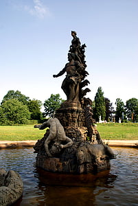 monument, Allemagne Thuringe, sculpture, Moyen-Age, lieux d’intérêt, image fixe, statue de