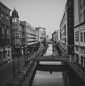 canal, water way, town, architecture, building exterior, built structure, outdoors