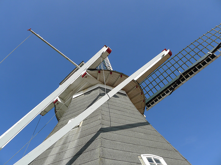 rysumer mühle, windmill, rysum, northern germany, krummhörn historical landmark, ostfriesland, east frisia