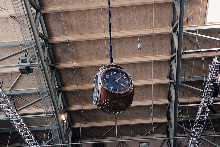 đồng hồ, thời gian, Vintage, cũ, giờ, xây dựng, Seattle