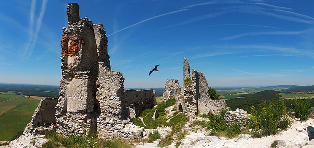 plavecký slot, ruinerne, Castle, Slovakiet