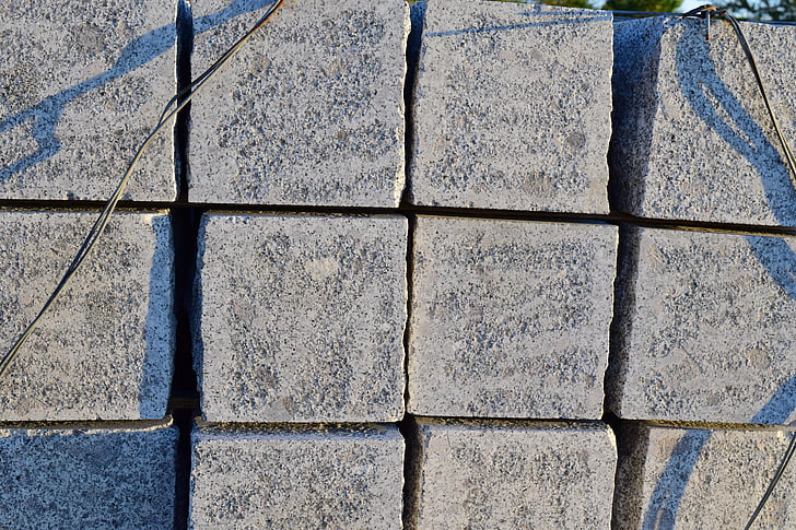 pedras de pavimentação, plano de fundo, estrutura, textura, padrão, pedra, Cobblestones