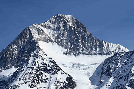 bietschhorn, ภูเขา, คาริบ, อัลไพน์, หิมะ, สวิตเซอร์แลนด์, สวิส