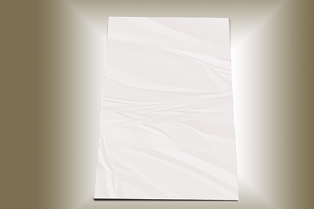 Бумага, Текстура, смятая, лист