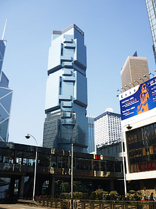 Hong kong, het platform, gebouw, wolkenkrabber, Lippo center