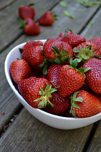 strawberries, fresh, fruit, food, healthy, strawberry, dessert