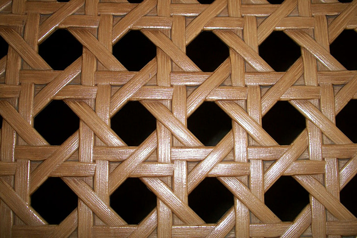 basket weave, willow, osier, withies, weave, octagon, shape
