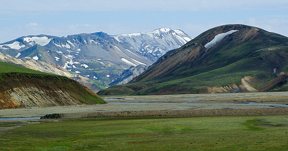 Islandija, landmannalaugar, treking