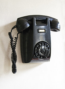 телефон, Старий, контакт, циферблат, аналогові, говорити, з'єднання