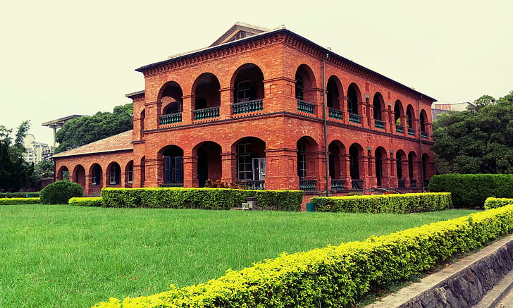 czerwony, Tajwan, konsularnych residence, Muzeum, Domingo