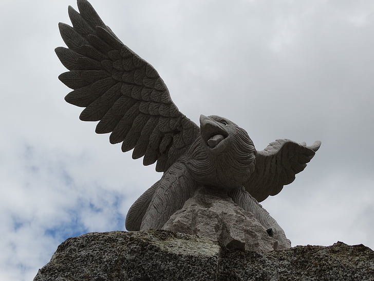 escultura, Adler, volar