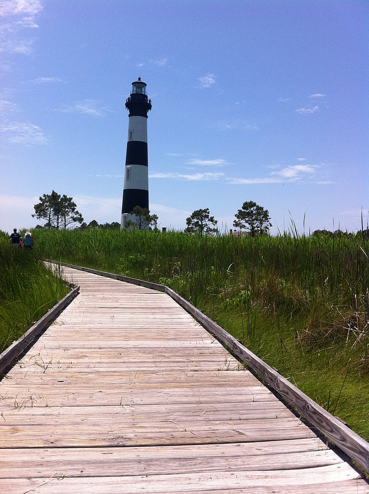 lighthouse, north carolina, outer banks, beacon, coast, bodie, historic