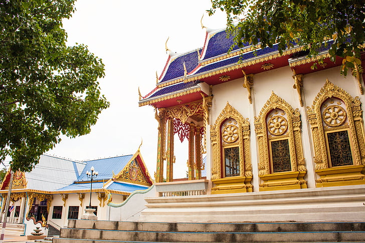 Thailand, Wat, templet, Isaan, ubolratana, religion, buddhismen