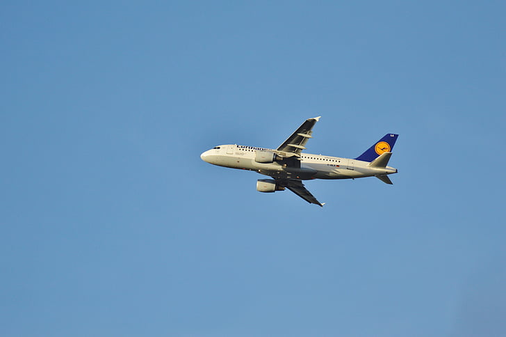 Flugzeug, Flughafen, fliegen, Abreise, Passagierflugzeug, Reisen, München