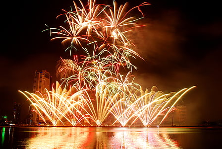 fajerwerki, w międzynarodowym konkursie, fajerwerki w mieście da nang, Danang ogni, zdarzenia programu Fireworks, Festiwal sztucznych ogni