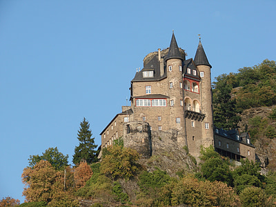Loreley, Rýn, Německo, řeka, goarshausen, cestovní ruch, hrad