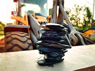 stacked, stones, rocks, balance