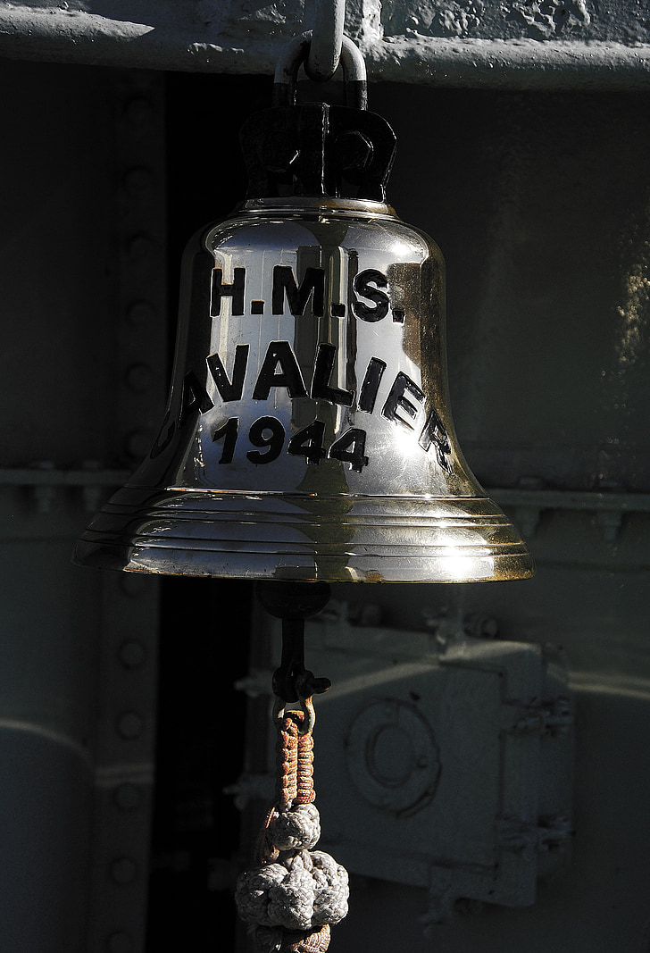 skibet bell, Marine, Naval, symbol, båd, navigation, reb