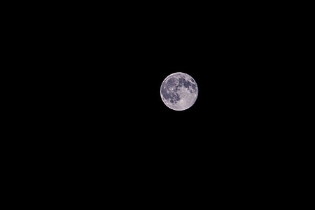 mėnulis, naktį, Mėlynasis mėnulis, Pilnatis, krateris, dangus, Mėnulio paviršiaus