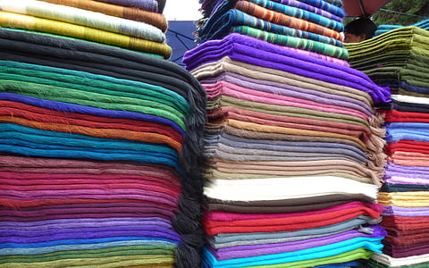 mantas, Alpaca, colorido, tradicional, materia textil, tejido, tela